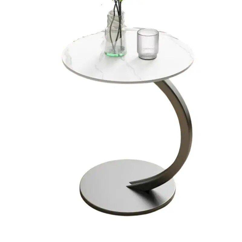 Sleek Nordic Metal Side Table – Modern Minimalist Coffee Table for Living & Bedroom Furniture Side Tables & Coffee Tables Color : Brown/Black|Light Brown/Black|White/Black|Black/Black|White/White|Black/White|Brown/White|Light Brown/White Sleek Nordic Metal Side Table - Modern Minimalist Coffee Table for Living & Bedroom Furniture Side Tables & Coffee Tables Color : Brown/Black|Light Brown/Black|White/Black|Black/Black|White/White|Black/White|Brown/White|Light Brown/White