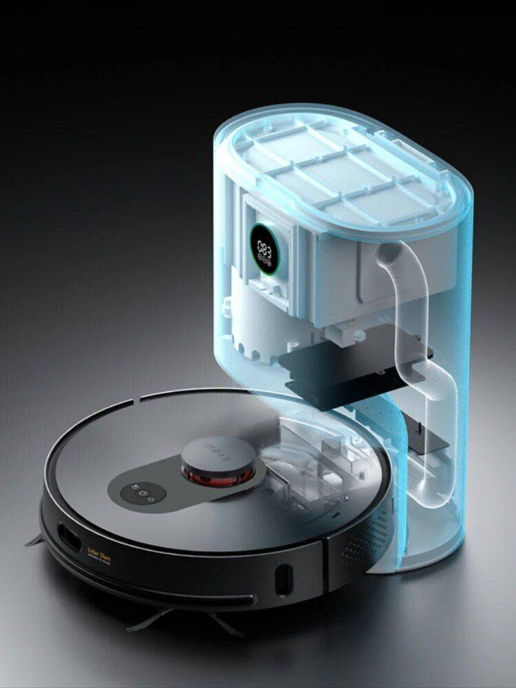 Smart Home Robot Vacuum Cleaner with Mop & Automatic Dust Collection Home Electronics Smart Home Color : White|Black Smart Home Robot Vacuum Cleaner with Mop & Automatic Dust Collection Home Electronics Smart Home Color : White|Black