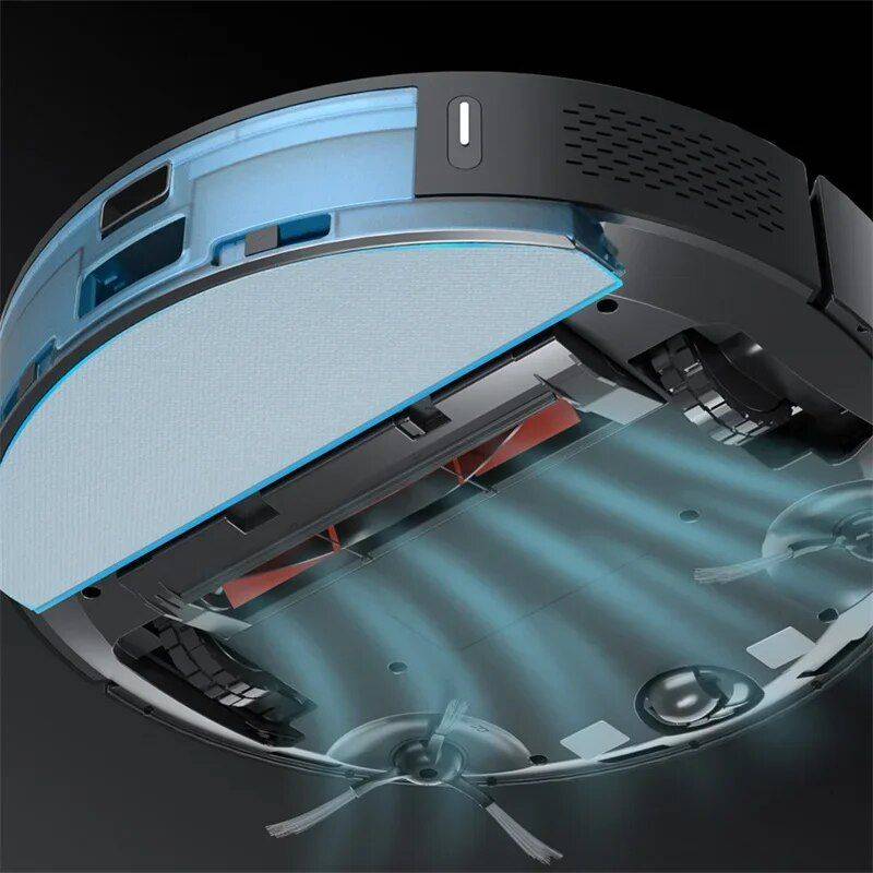 Smart Home Robot Vacuum Cleaner with Mop & Automatic Dust Collection Home Electronics Smart Home Color : White|Black Smart Home Robot Vacuum Cleaner with Mop & Automatic Dust Collection Home Electronics Smart Home Color : White|Black