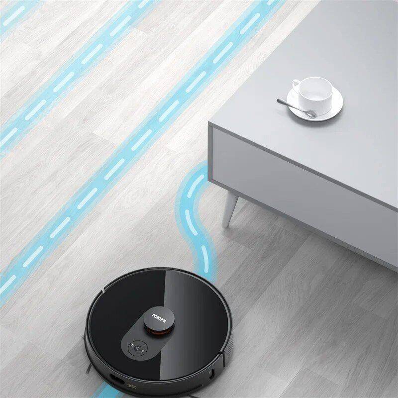 Smart Home Robot Vacuum Cleaner with Mop & Automatic Dust Collection Home Electronics Smart Home Color : White|Black Smart Home Robot Vacuum Cleaner with Mop & Automatic Dust Collection Home Electronics Smart Home Color : White|Black
