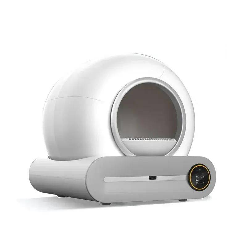 Smart Self-Cleaning Cat Litter Box with App Control and Ionic Deodorizer, 65L Pet Supplies Smart Litter Boxes Smart Self-Cleaning Cat Litter Box with App Control and Ionic Deodorizer, 65L Pet Supplies Smart Litter Boxes