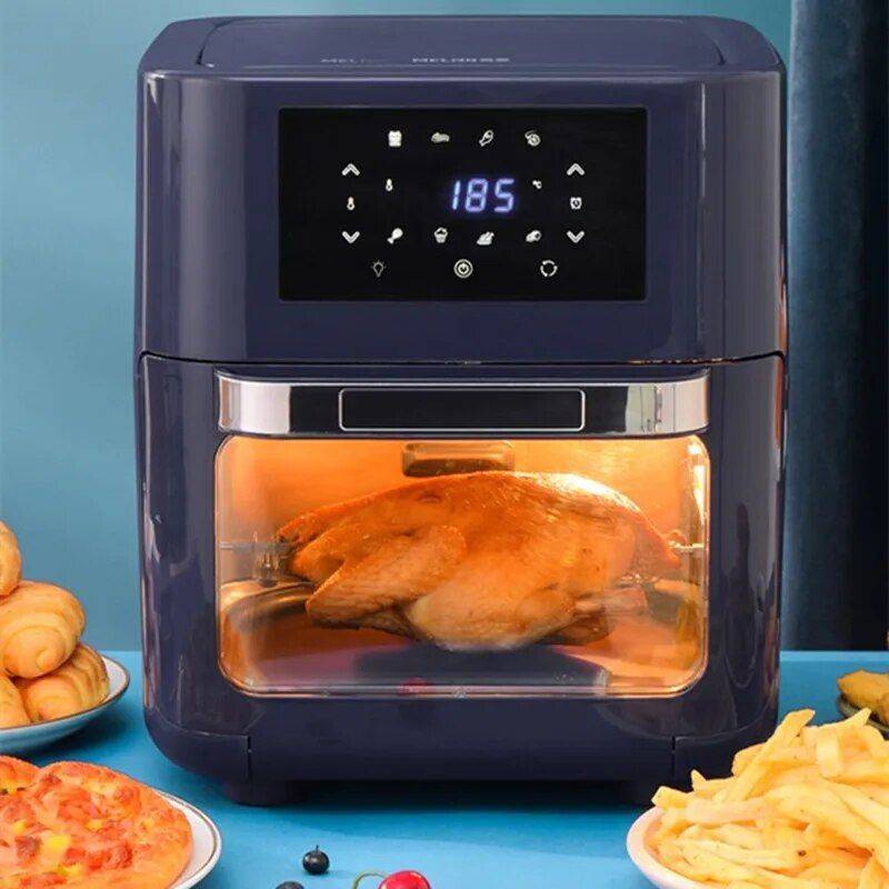 Smart Touch 12L Large Capacity Air Fryer – Oil-Free, Multi-functional, 1500W Air Fryers Kitchen Plug Type : US Smart Touch 12L Large Capacity Air Fryer - Oil-Free, Multi-functional, 1500W Air Fryers Kitchen Plug Type : US