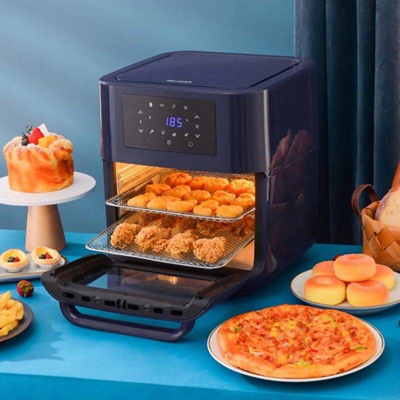 Smart Touch 12L Large Capacity Air Fryer – Oil-Free, Multi-functional, 1500W Air Fryers Kitchen Plug Type : US Smart Touch 12L Large Capacity Air Fryer - Oil-Free, Multi-functional, 1500W Air Fryers Kitchen Plug Type : US