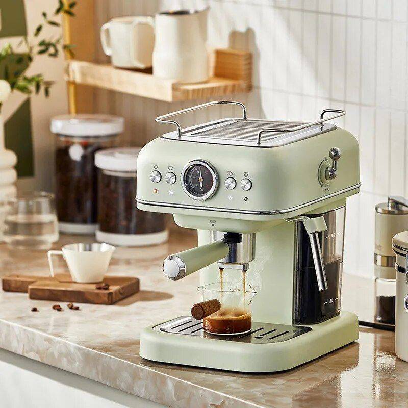 Unique Automatic Espresso & Cappuccino Machine with Milk Frother Coffee Brewing Kitchen Color : Green Unique Automatic Espresso & Cappuccino Machine with Milk Frother Coffee Brewing Kitchen Color : Green