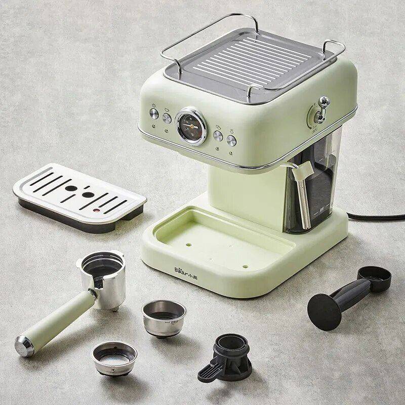 Unique Automatic Espresso & Cappuccino Machine with Milk Frother Coffee Brewing Kitchen Color : Green Unique Automatic Espresso & Cappuccino Machine with Milk Frother Coffee Brewing Kitchen Color : Green