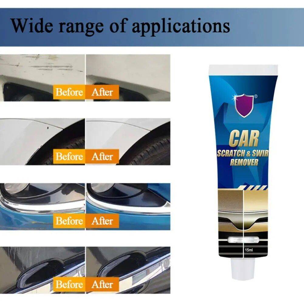 Universal Car Scratch & Swirl Remover – Paint Restoration Wax Car Wash & Maintenance Color : 15ml|60ml|120ml|15ml + towel + sponge|60ml + towel + sponge|120ml + towel + sponge Universal Car Scratch & Swirl Remover - Paint Restoration Wax Car Wash & Maintenance Color : 15ml|60ml|120ml|15ml + towel + sponge|60ml + towel + sponge|120ml + towel + sponge