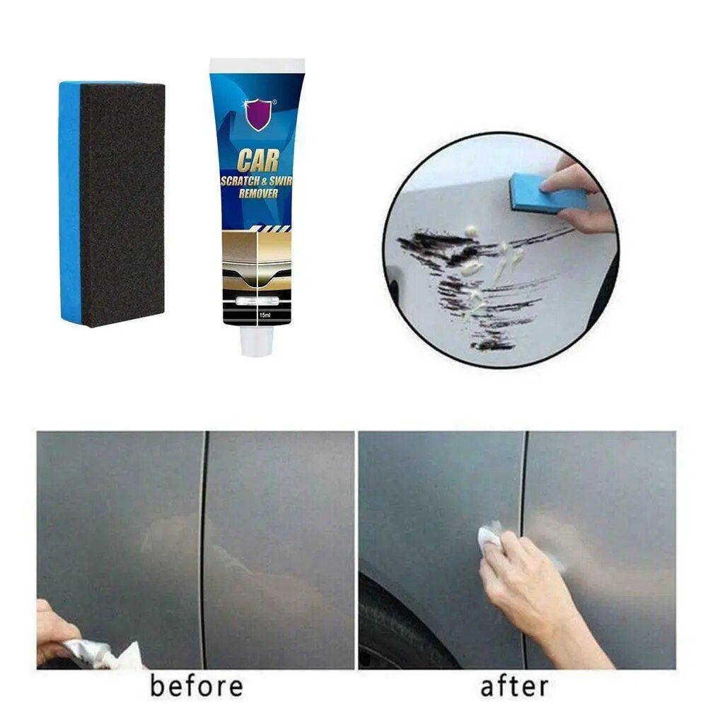 Universal Car Scratch & Swirl Remover – Paint Restoration Wax Car Wash & Maintenance Color : 15ml|60ml|120ml|15ml + towel + sponge|60ml + towel + sponge|120ml + towel + sponge Universal Car Scratch & Swirl Remover - Paint Restoration Wax Car Wash & Maintenance Color : 15ml|60ml|120ml|15ml + towel + sponge|60ml + towel + sponge|120ml + towel + sponge