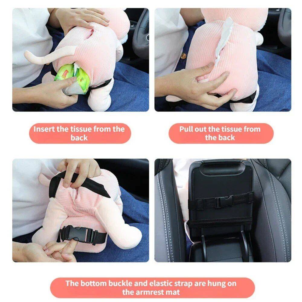 Universal Plush Car Organizer with Integrated Tissue Box and Trash Bin Car Organizers Color Name : Radish Rabbit|Puppy|Siberian Husky|Banana Monkey|Cute Rabbit|lovely Sheep|Strawberry Sheep Universal Plush Car Organizer with Integrated Tissue Box and Trash Bin Car Organizers Color Name : Radish Rabbit|Puppy|Siberian Husky|Banana Monkey|Cute Rabbit|lovely Sheep|Strawberry Sheep