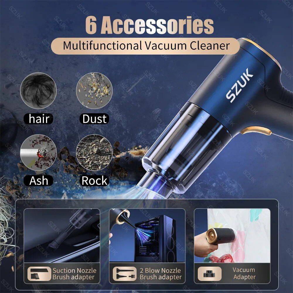 Vacuum Cleaner Strong Suction Car Cleaning Color : Basic 4hapa bag Vacuum Cleaner Strong Suction Car Cleaning Color : Basic 4hapa bag