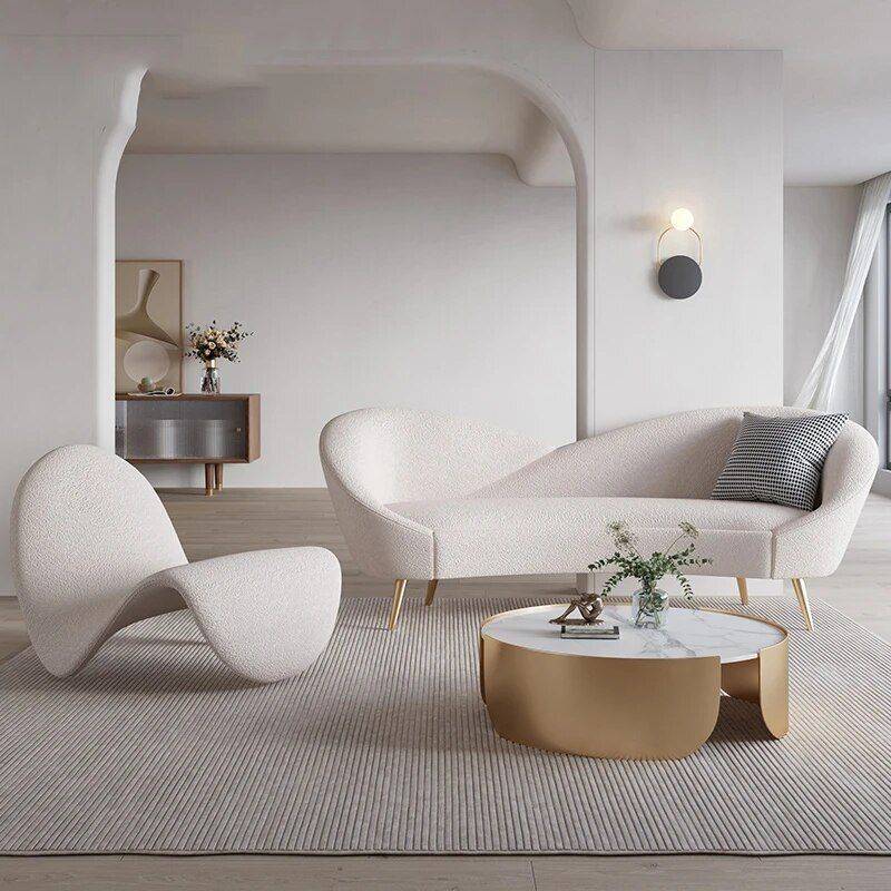 Versatile Nordic Love Seat: 3-Seater Lazy Sofa Furniture Sofas & Chairs Color : Green 170cm|Green 210cm|White 170cm|White 210cm|Green 86x65x78cm|White 86x65x78cm Versatile Nordic Love Seat: 3-Seater Lazy Sofa Furniture Sofas & Chairs Color : Green 170cm|Green 210cm|White 170cm|White 210cm|Green 86x65x78cm|White 86x65x78cm