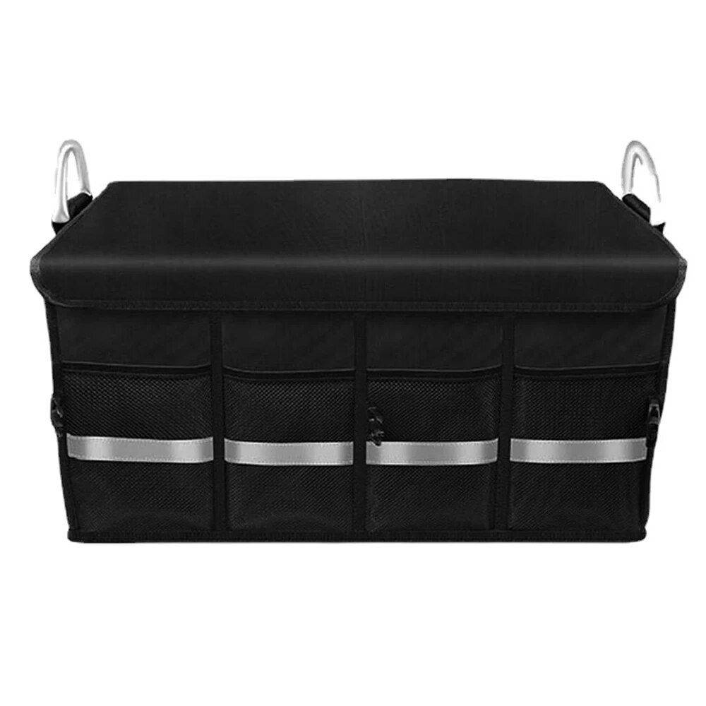 Waterproof Collapsible Oxford SUV & Car Trunk Organizer Car Organizers Color Name : Black|Gray 
