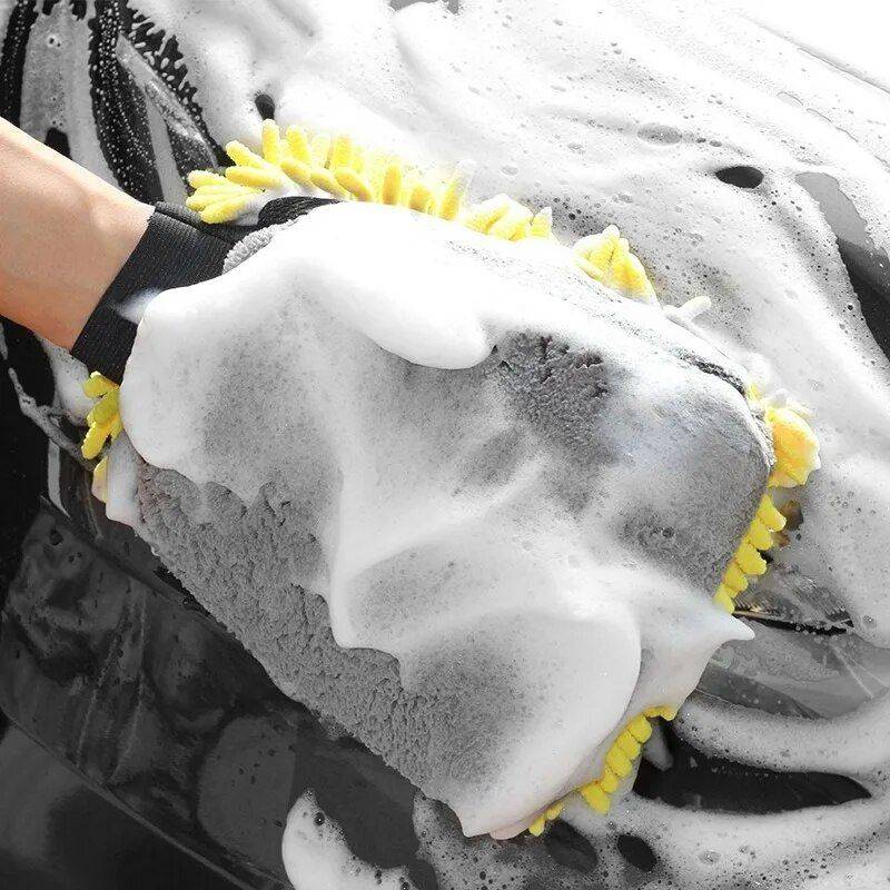 Waterproof Microfiber Chenille Car Wash Glove Car Wash & Maintenance Color : Light Blue|Blue|Yellow|Green Waterproof Microfiber Chenille Car Wash Glove Car Wash & Maintenance Color : Light Blue|Blue|Yellow|Green