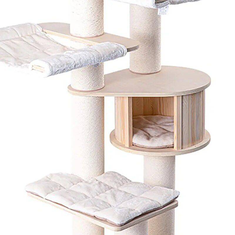 Wood Cat Climbing Frame Cat Towers Pet Supplies Wood Cat Climbing Frame Cat Towers Pet Supplies