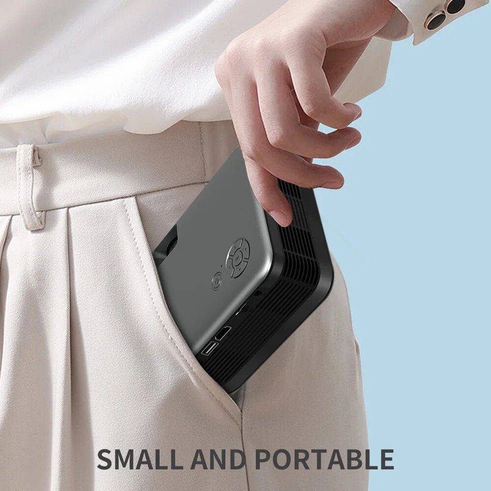 YERSIDA Projector A30C Mini Portable LED Home Electronics Projectors Color : Black|White YERSIDA Projector A30C Mini Portable LED Home Electronics Projectors Color : Black|White