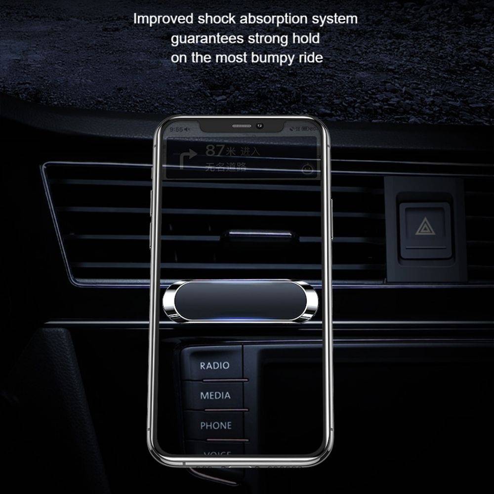 Magnetic Car Phone Holder Best Sellers Car Organizers Color : Silver Magnetic Car Phone Holder Best Sellers Car Organizers Color : Silver